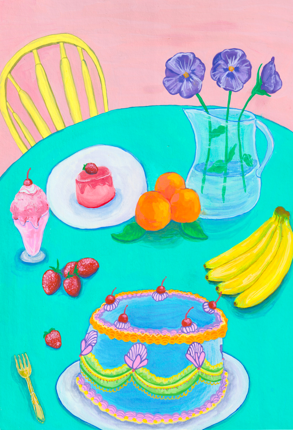 Cake Greeting Card