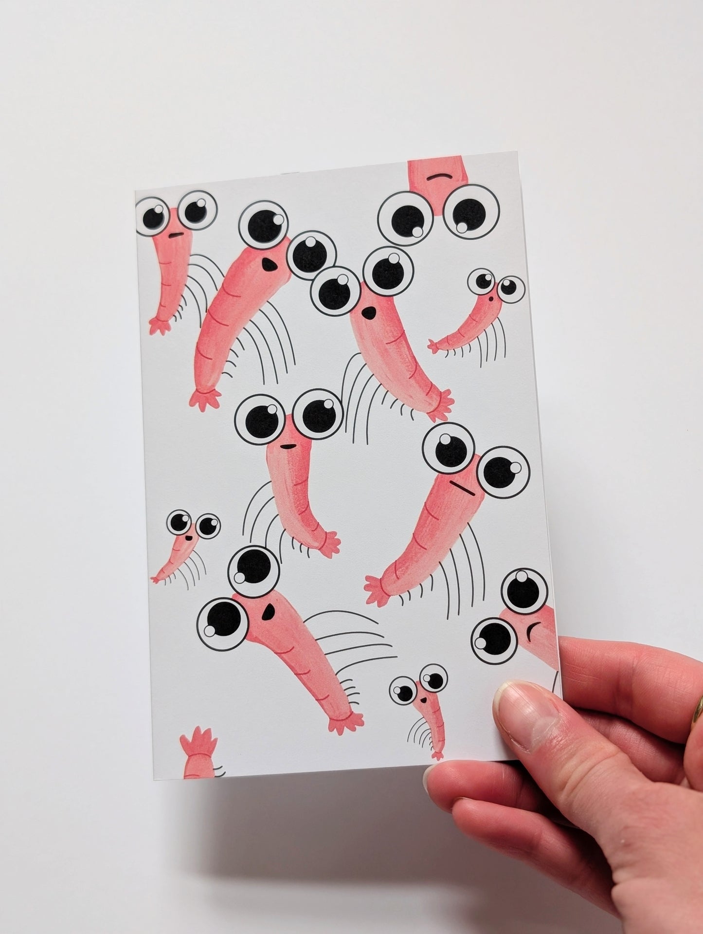 Shrimp Greeting Card