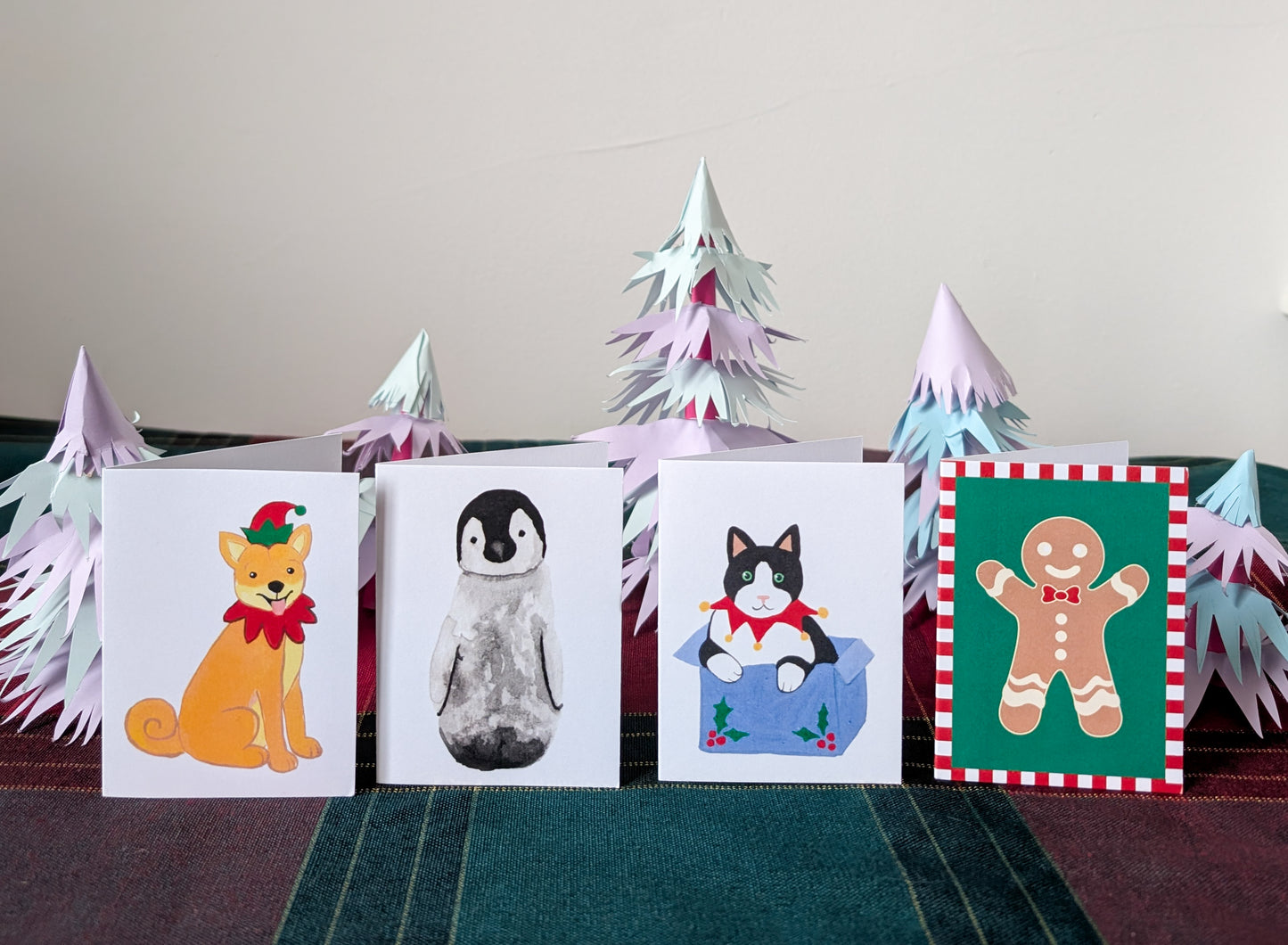 Gingerbread Man Miniature Greeting Card