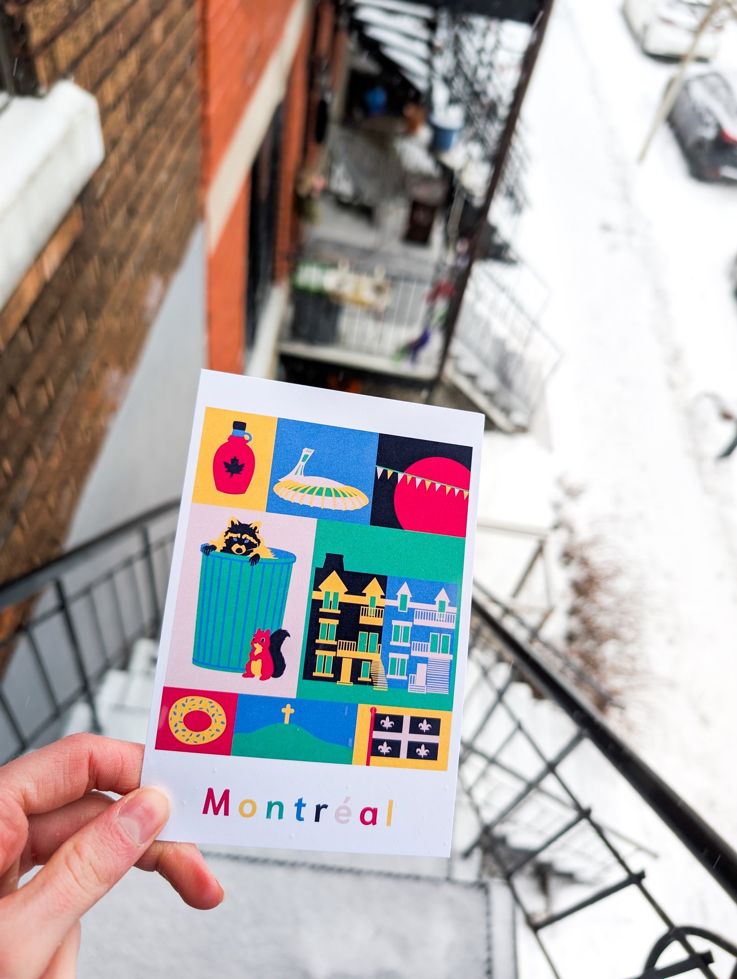 Montréal Postcard