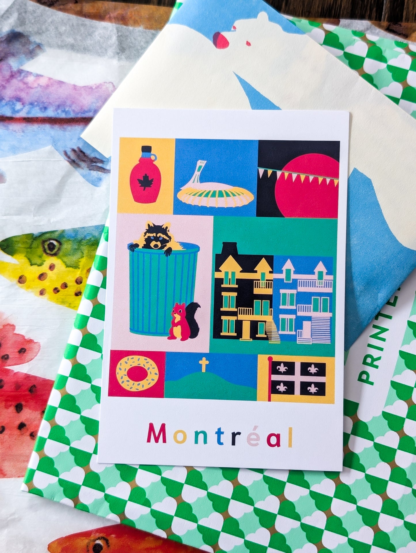 Montréal Postcard