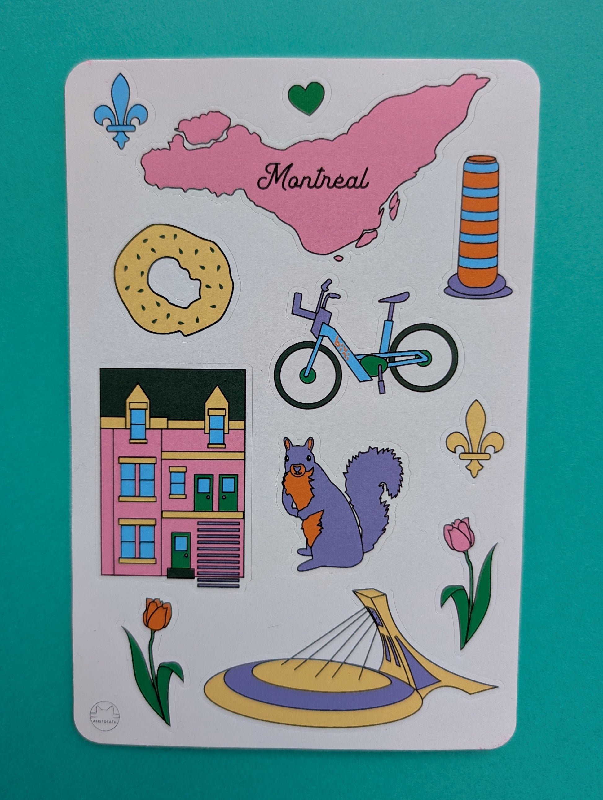 montreal stickers bixi orange cones stade olympique
