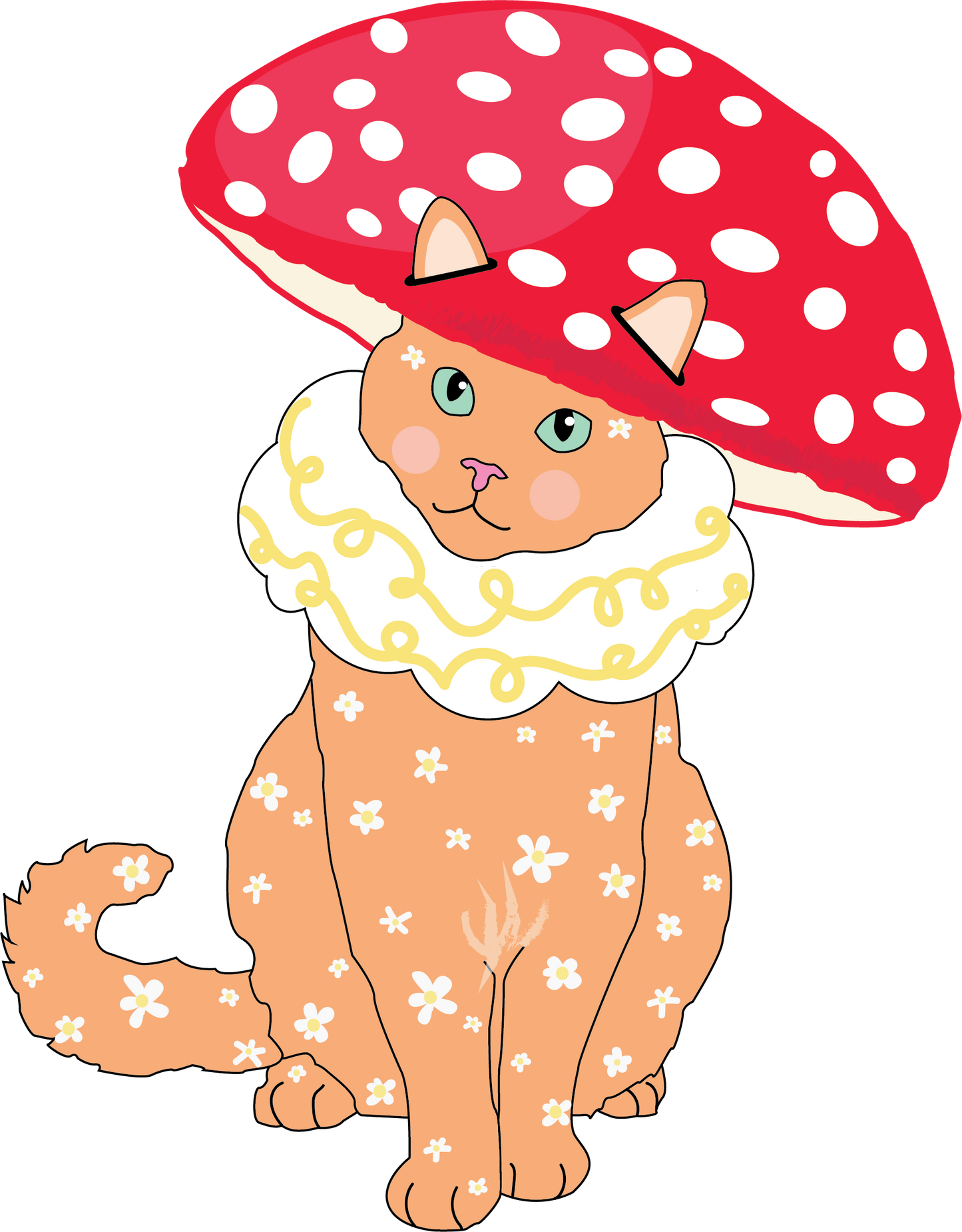Chatpignon Sticker