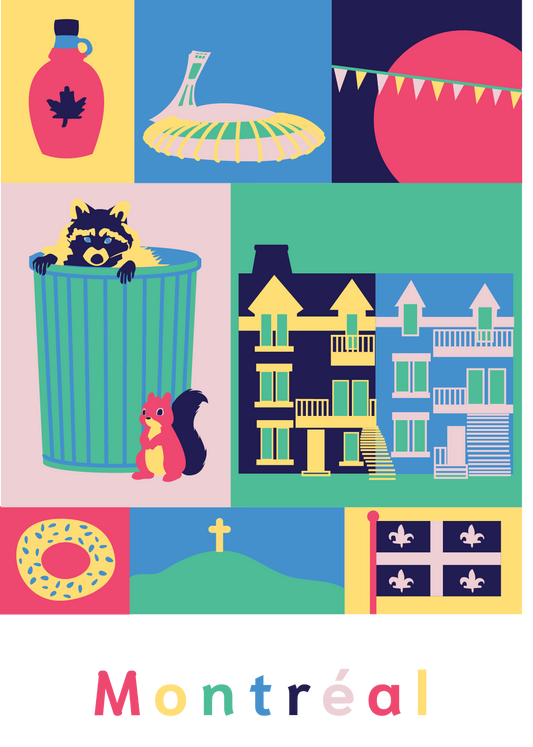 Montréal Postcard