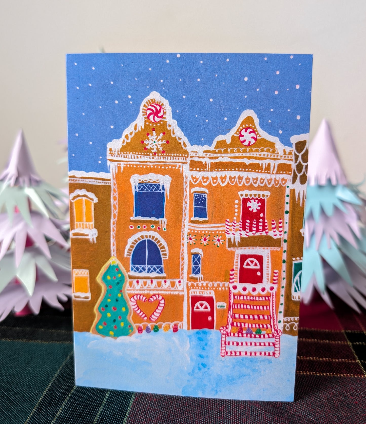 Gingerbread House Greeting Card